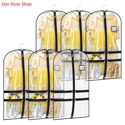 Waterproof Dustproof Kids Dance Costume Garment Bag with Cle