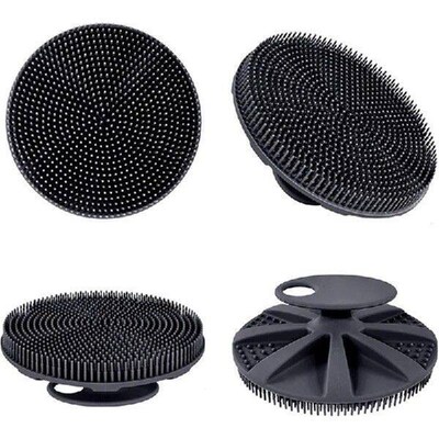 Silicone Shampoo Brush For Adults Bathing Soft Silicone Men