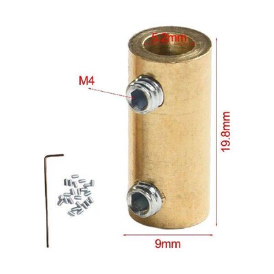 Brass Copper Tube Package Content Gauge Hexagonal Screws