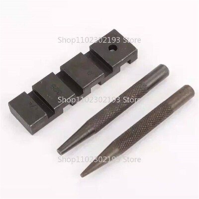 1set Chainsaw Chain Repairing Tools Set Break and Rivet