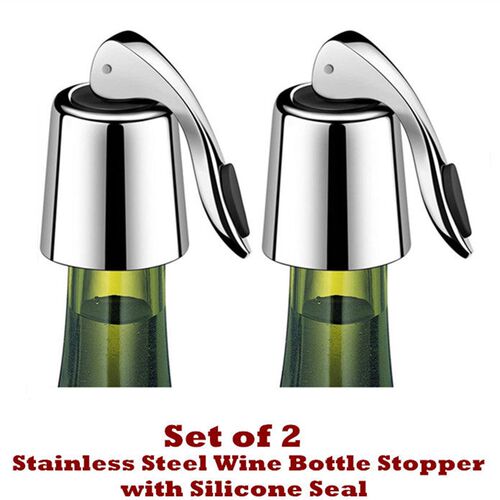 Wine Bottle Stopper Silicone Seal Sealers Saver Fresh Keeper