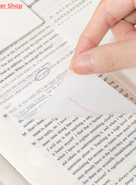 Transparent Sticky Note Pads Waterproof Self-Adhesive Memo N