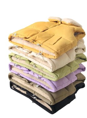 Kids Vest Jackets For Girls Outerwear Winter Thick Plus Velv