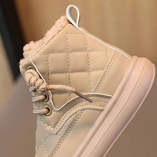 Autumn Winter Kids Boots Warm Plush Boys Toddler Girls Boots