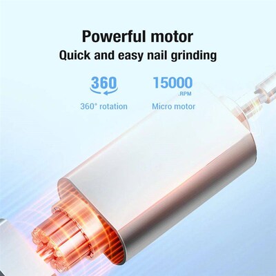 Professonal Electrc Nal Drll Machne Cordless Mancure Cutter
