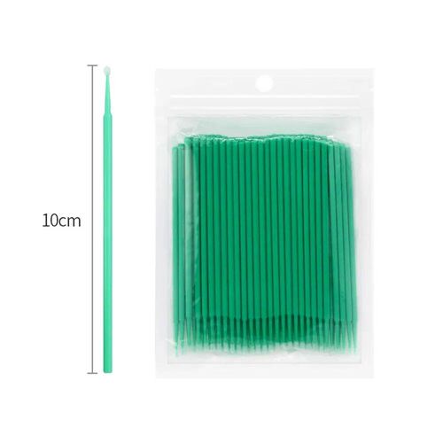 100pcs Durable Disposable Micro Brush Eyelash Extension Eye