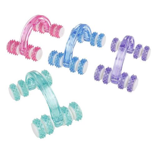 1PC Full-body Plastic Car Roller Eight Roller Wheels Relaxin