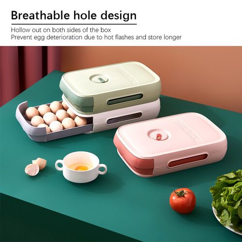 Drawer Type Egg Storage Box Refrigerator Storage Box Fresh K