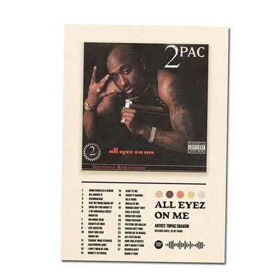 Music Album Covers Poster Hiphop Singer Album Cover Posters