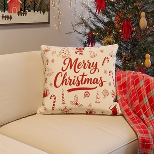 Nordic Christmas Pillow Cover Fashionable Cushion Sofa Decor