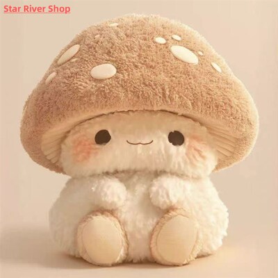 Mushroom Plush Toys Cute Mushroom Plushie Stuffed Plants