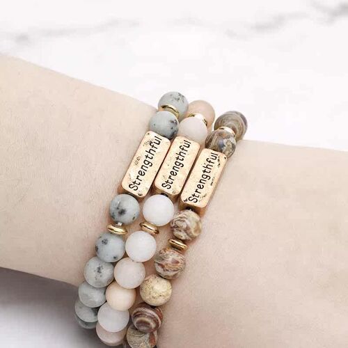 Volcanic Natural Stone Yoga Stone Versatile Stength Brlet