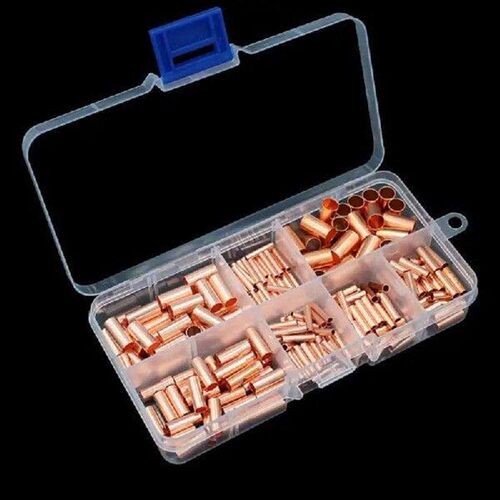 125/250/414/578Pcs Wire Ferrules Set, Non-Insulated