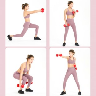 Home gym Barbell Dumbbell weightlifting Fitness Equipmen