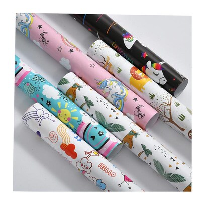 Gift wrapping paper Birthday gift paper Christmas wrap paper