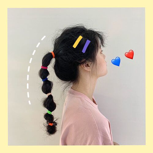 Candy girl based hair rope ins web celebrity hair bands