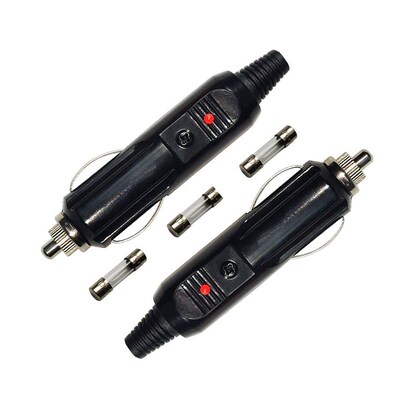 Car Cigar Lighte Power Plug Replacement 12/24V DC Adapter Ch