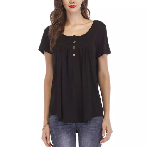 Solid lor ops For Womens Spot Base Shirts, Hot Selling Plea