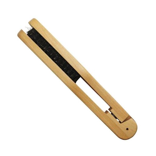 Wooden Straightening Comb Double Sided Brush Clamp Hair Hair