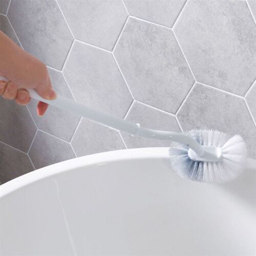 Curved Long Handle Toilet Brush Toilet Cleaning Brush No Dea