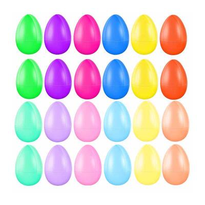 500pcs Easter eggs Fillable Easter decorations Hunting eggs