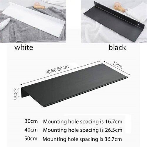 Black,White 1 pcs Wall Mount Punch-Free Simple Kitchen