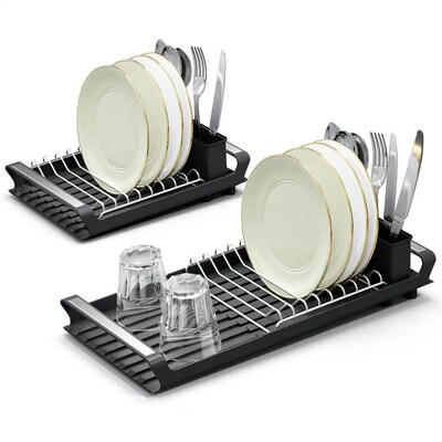 1pcs Expandable Small Dish Drying Rack Dish Racks for Kitche