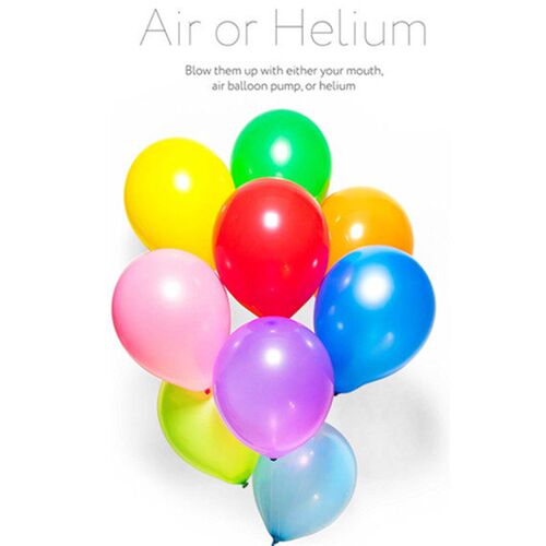 Balloons Rainbow Set Assorted Color Latex Birthday Party