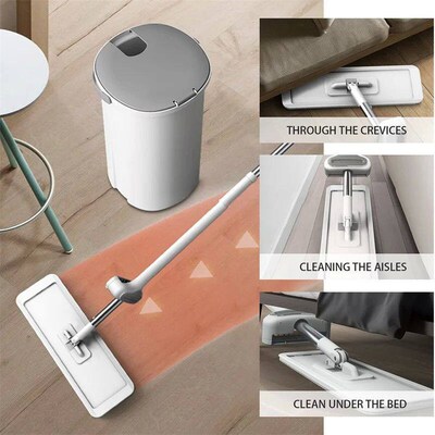 Squeeze Mop Magic Flat Hands Free Washing Lazy Mops for Hous