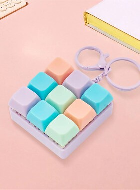 Fidget Decompression 9 Keyboard Key Toy For Adults Antisss T