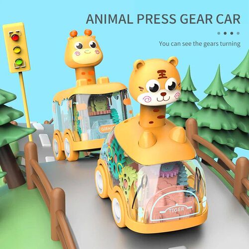 Press Gear Car Childrens Toy Car Pull Back Boy Children Ine