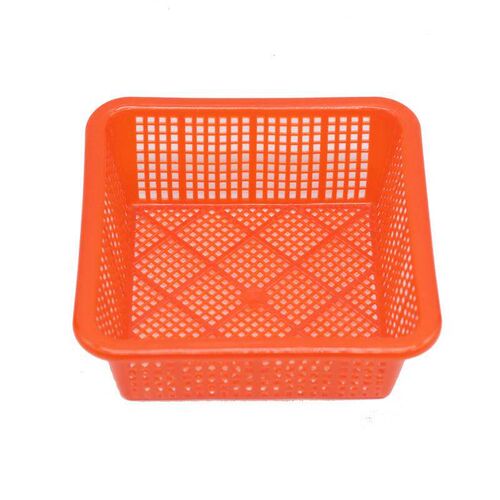 Square plastic basket small size square sieve kitchen side