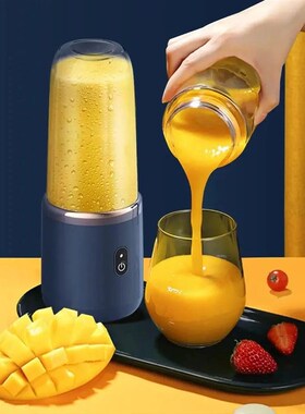 Portable Juicer Cup Smoothie Blender 6 Blade Blender Bottle