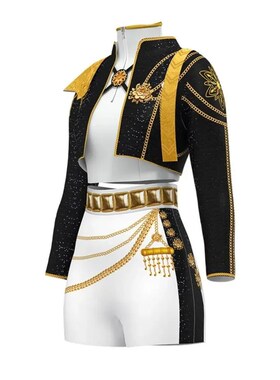 Kids Rumi Zoey Mira Demon Hunters Kpop Cosplay Costume for C