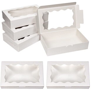 10 units cake boxes with window, bakery boxes, pastry boxes