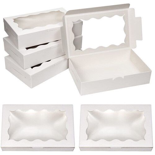 10 units cake boxes with window, bakery boxes, pastry boxes