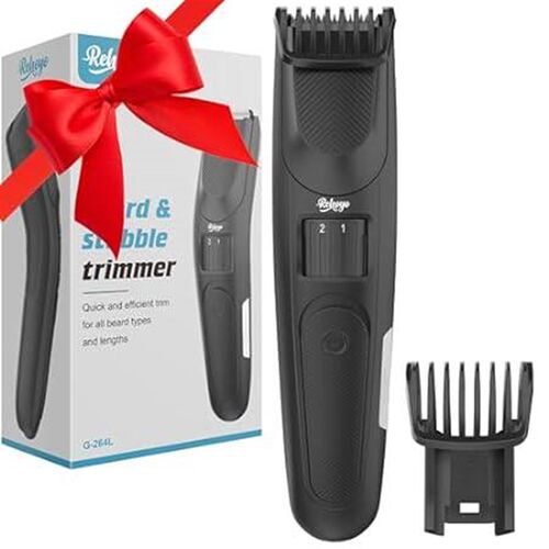 REHOYO Mens Beard Trimmer, 40 Length Adjustable Precisio
