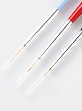 3PCS/Set New Nail Brush Art Line Painting Pen 3D Tips DIY Ac