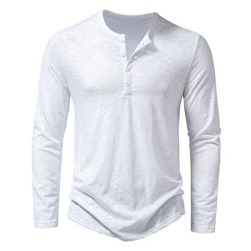 Mens Casual Fashion Long Sleeve Tshirt 2025 Spring Autumn So