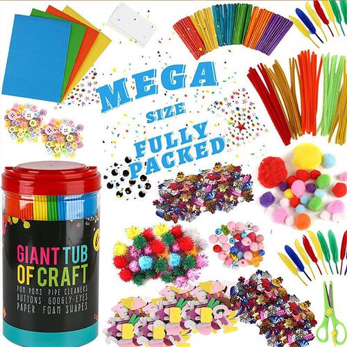Arts and Crafts Supplies for Kids Craft Art Supply Kit Diy
