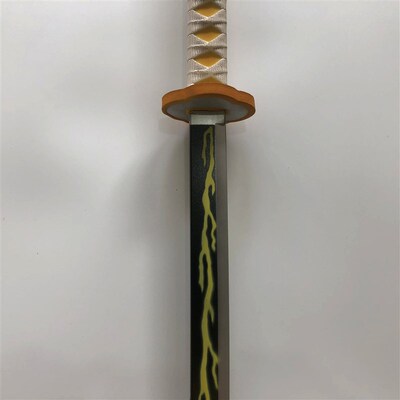 cm Kimetsu no Yaiba Sword Weapon  Agatsuma Zenitsu Cosplay