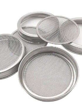 4Pcs/Set 70mm/86mm Seed Sprouting Lid Stainless Steel Mesh