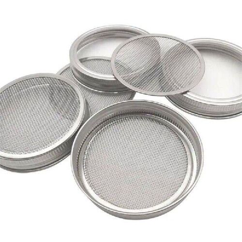 4Pcs/Set 70mm/86mm Seed Sprouting Lid Stainless Steel Mesh