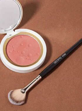 Highlighter Brush Makeup Tool Loose Powder Brush Single Blac