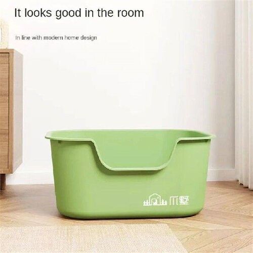 Extra-large Cat Litter Box Semi-enclosed Cat Toilet