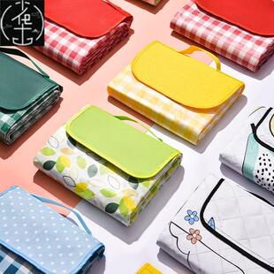 Outdoor Thicken Pad Blanket Camping Beach Plaid Picnic Mat
