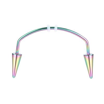 1Pc Stainless Steel C Rod Labret Piercing New Style rend Fas