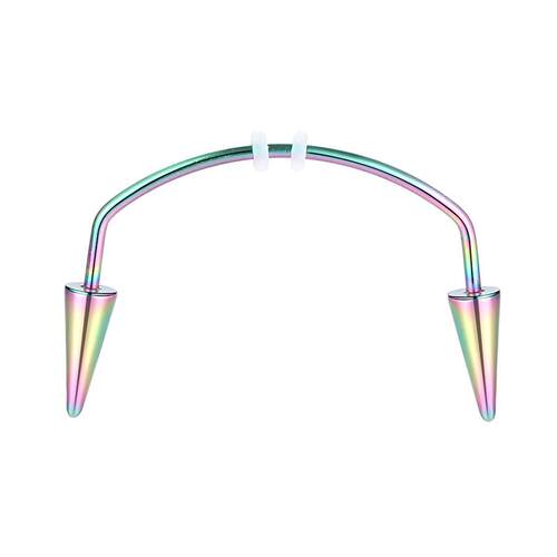 1Pc Stainless Steel C Rod Labret Piercing New Style rend Fas