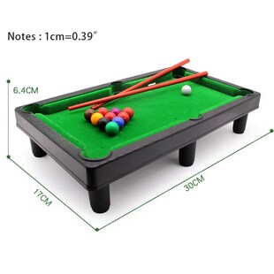 Mini Pool Table Tabletop Desktop Billiards Snooker Game with