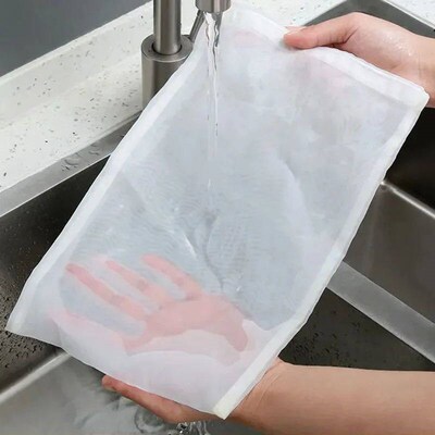 100 Mesh Soy Milk Wine Filter Bag Nut Milk Bag Tea Coffee Oi